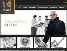 Tablet Screenshot of lorek-consulting.pl